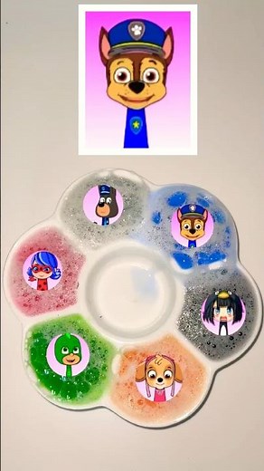 Sprunki OC paw patrol colorful mixing ❤️🩷💜#satisfying #colors #colormixing #pawpatrol #skye