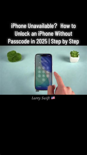 iPhone Unavailable? | How to Unlock an iPhone Without Passcode in 2025 | Step by Step #howtounlockaniphone #iphonetips