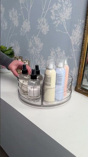 Cella L11.5" Low Wall Turntable w/ 4 w/ 4 Removeable Dividers& Liner | QVC