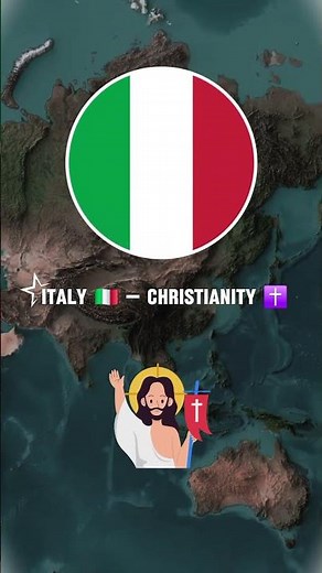 WORLD COUNTRIES & THEIR MAJOR RELIGIONS 🌍🙏 #fpy #geography #history #usa#china