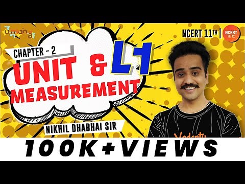 Units and Measurements Class 11 | Umang | CBSE Class 11 Physics\\JEE\\NEET Preparation | Vedantu