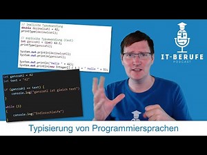 Typisierung von Programmiersprachen (AP2 Fachinformatiker Anwendungsentwicklung)
