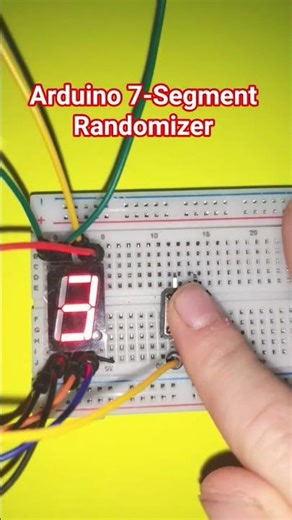 Arduino Random Number Generator in Action! 🎲🔥 #Arduino