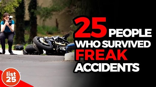 25 People Who Somehow Survived Freak Accidents