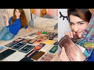 MY EYESHADOW PALLETE COLLECTION WITH SILPA AUNTY| AVNEET KAUR| 2020| MAKEUP