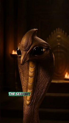 The Serpent King of Egypt: Ancient Myth, Power & Secrets 🐍 | History Explained 2026 #shorts