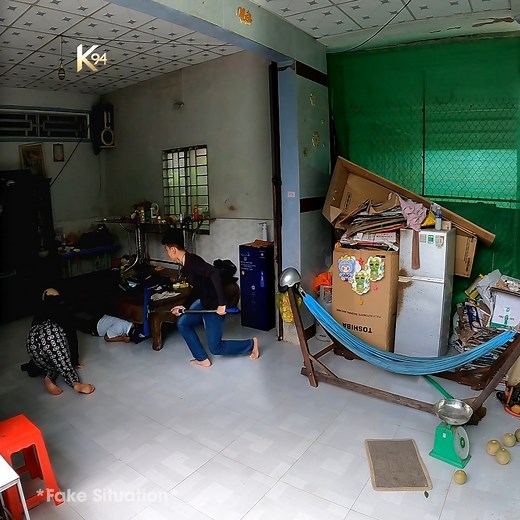 677K views · 3.5K reactions | Camera ghi lại toàn bộ cảnh ĐỘT NHẬP táo tợn giữa ban ngày ở miền Tây. . . ⚠️ Lưu ý: Đây là tình huống giả định, không có thật.  Nội dung được dựng lên nhằm mục đích tuyên truyền, giáo dục  và nâng cao cảnh giác 易. Vui lòng cân nhắc trước khi xem . * Copyright by K94 #tieudiemxahoi #drama #cctv | Sống & Cảm | Facebook