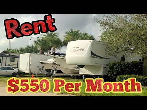 CHEAP RV Park Rent | $550 Per Month | South Florida