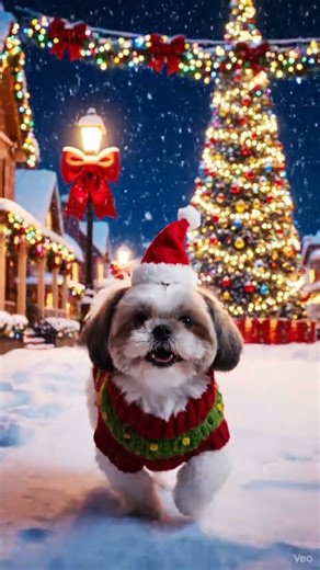 This Dog's Christmas Adventure Will Melt Your Heart