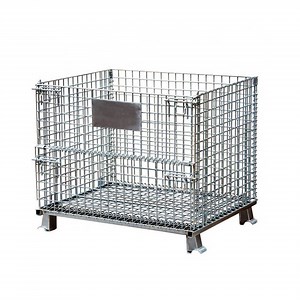 [Hot Item] Metal Stackable Collapsible Wire Mesh Container
