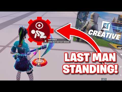 How To Turn On Last Man Standing Mode In Fortnite Creative (2026) - Step By Step