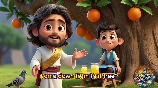 Zacchaeus, the Little Man | Fun Bible Story Song for Kids in 3D Animation