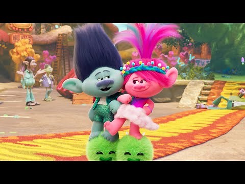 Trolls 3 - Together Again to Sing Together! 🎤 🌈 | Cartoons in Portuguese