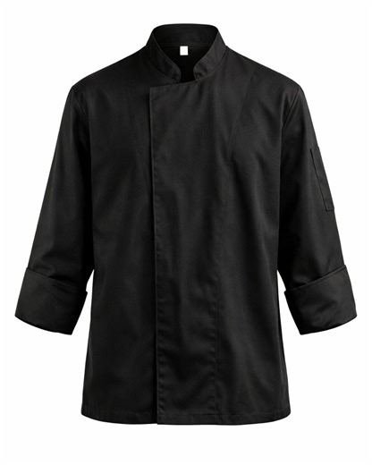 Embroidered Custom Chef Coat, Personalized Black Chef Jacket With Name, Logo & Flag – FORTE Model Unisex - Etsy