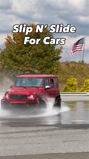 Did you know we have our very own skidpad and ice hill? (or as we like to call it, a car slip n slide)Our skidpad is the ultimate training tool for low grip driving, simulating an icy surface, providing great conditions to perfect your car control skills. #skidpad #slipnslide #racecar #gwagon #whistlindiesel #amgg63 #gwagon4x4 #drifting #driftcar #atlantamotorsportspark | Atlanta Motorsports Park