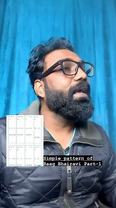 Raag bhairavi bandish and notes As per ur request. This is simpel pettern of gayaki in bhairavi. Next reel on advance lavel of gayaki Do like share comments #singerksr #musiclessons #raag #riyaaz #riyaazwithksr #bhairavisadhana #musictutorials | Singer Ksr