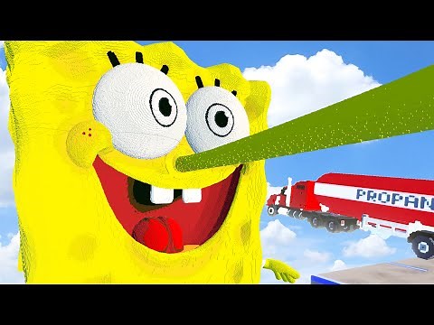 Cars vs SpongeBob SquarePants | Teardown