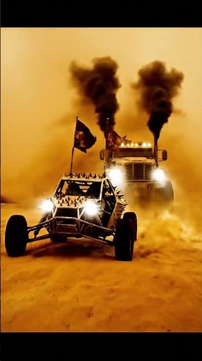 Mad Max Fury Road Style Desert Chase! 🏜️