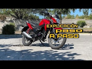 Aprende a manejar moto estándar en 10 minutos, tutorial (Honda cb 125 Twister)
