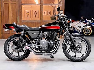 KAWASAKI Z550FX KZ550B - カワサキ Z550FX - 社外マフラー、バックステップ 装備