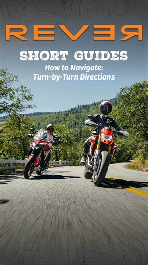REVER: Motorcycle GPS App on Instagram: "Want turn-by-turn navigation? Travis will show you how and when to use this nifty feature in REVER. #revershortguides #makeeveryridecount"