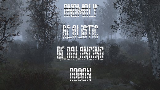 Realistic Rebalancing Addon v2.0 - S.T.A.L.K.E.R. Anomaly mod for S.T.A.L.K.E.R.: Call of Pripyat