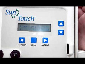 Sun Touch How To Set Up The Intelliflo Pump