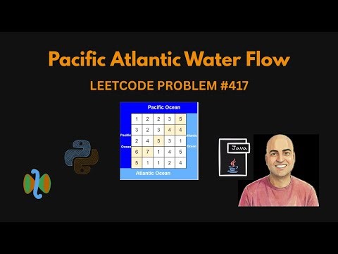 Pacific Atlantic Water Flow - Leetcode 417 | Multi-source DFS