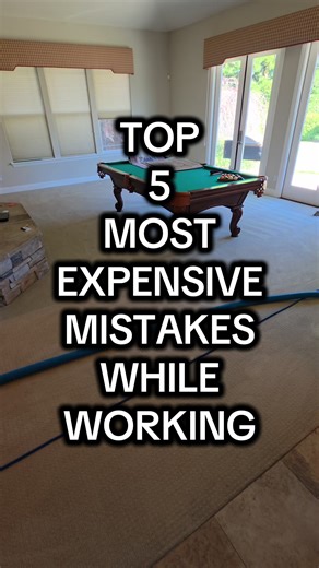 Top Five Most Expensive Carpet Cleaning Mistakes