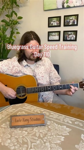 Bluegrass Guitar Speed Training Day 110
