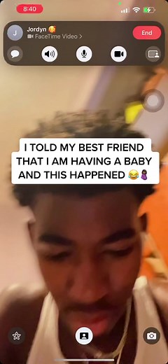 Telling My Best Friend I'm Having a Baby Prank Reaction