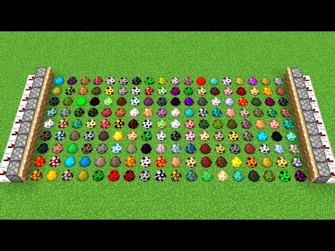 all minecraft eggs combined?