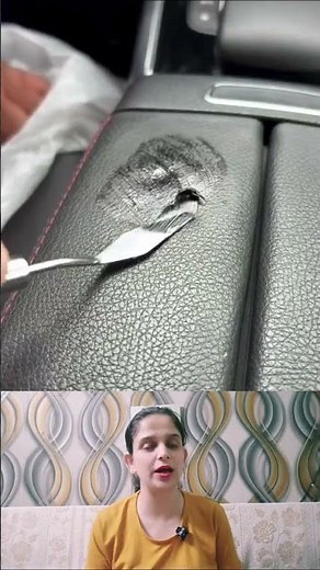 Simple method to repair cracked leather armrest...💯👍🏻