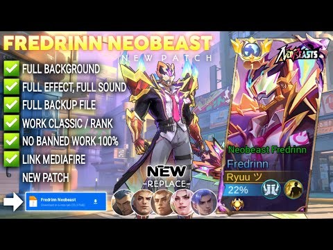 Script Skin Fredrinn Neobeast No Password | Full Effect Voice | Patch Terbaru