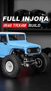 All set, all fun! 😎 Which team are you on: Team Ground Up or Team Upgrade? 1/18 IR40 TRX4M Build Specs: - Chassis: LCG aluminum (4M-111) - Chassis Links: SS HC links (TRX4M-08SR) - Double decker tray: (4M-103) - Shocks: 59mm (4M-71BK) - Tires: 1.0" 63×22mm Maverix M/T (T1025) - Wheels: 1.0" zero offset (W1056) - Transmission: 16.6:1 gears (4M-55) - Axles: 7mm Planet Axles (4M-121) - Drive Shafts: Stainless Steel (4M-18) - Motor & ESC: Roverin FOC M30 - Servo: 15Kg coreless - Body: IR40 sky blue