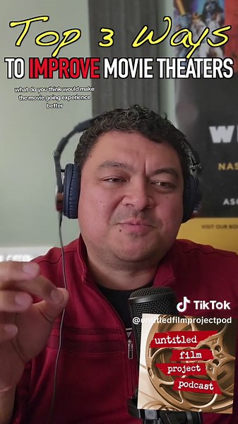 A few ways to improve the movie theater experience. What do you think? Full episode at link in bio. #movietheater #movietheaters #movietheaterpopcorn #movieexperience