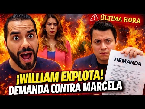 BOMBAZO NAYIB BUKELE SORPRENDIDO WILLIAN SE CANSO DE MARCELA VILLATORO HOY SI VA A PAGAR TODO 😡
