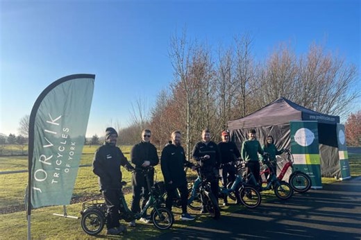 Jorvik Tricycles partners with York Sport to champion inclusive and accessible cycling
