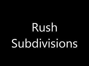 Rush-Subdivisions (Lyrics)