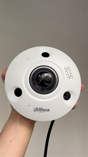 Dahua 8MP Fisheye: Panoramic View & Dewarping for Large Spaces#dahua #fisheye