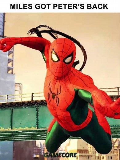 Miles Morales Clutched Spider Man From Hunters Trap 🥶🙏