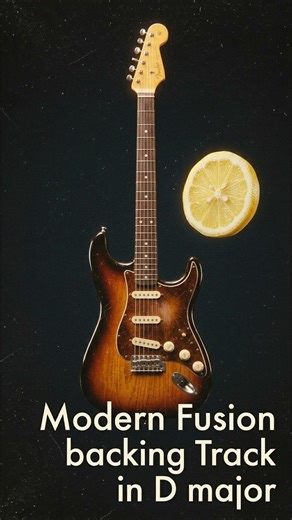 Modern Fusion Backing Track in D Major #backingtrack #jamtrack