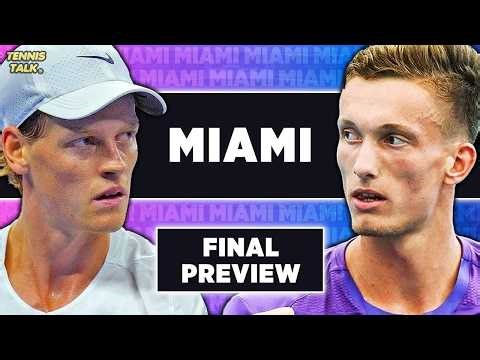 Sinner vs Lehecka | ATP Miami 2026 Final | Tennis Talk Preview