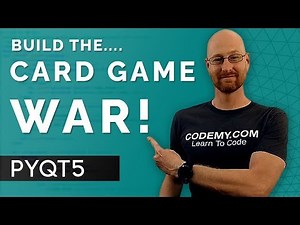 Create The Card Game "War" - PyQt5 GUI Thursdays #46 — Hive