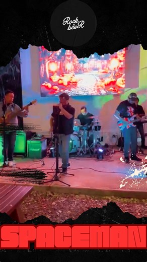SPACEMAN en @rockandbeer.mx . . . . #coverband #thekillers #rockband #spaceman | Spaceman Rock