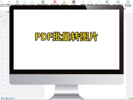 PDF批量转图片，对于加密不能编辑、不能打印、有签名的PDF都可以转换，转换可以指定转换像素、图片格式等。