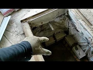 Construction of an INSPECTION PIT on the foundation slab of a 5x7 GARAGE