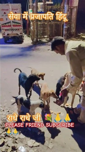 RADHE RADHE KRISHNA JI 💐 MUJHE MOR BANAI YO VRINDAVAN ANIMAL FOOD HELP CENTER 🐕💐🙏🙏🚩🚩🚩