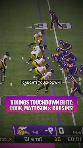 Vikings Touchdown Blitz: Cook, Mattison & Cousins!
