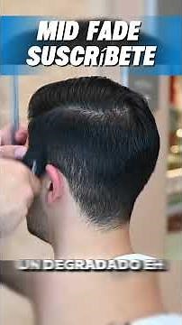 🔥DEGRADADO MEDIO PARA PRINCIPIANTES | TUTORIALES DE BARBERÍA PROFESIONAL 💈